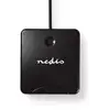 Image de Nedis CRDRU2SM1BK lecteur de carte mémoire USB 2.0 Noir - Neuf
