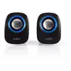 Image de Nedis CSPR10020BU haut-parleur Blanc, Bleu - Neuf