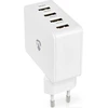 Image de Chargeur mural | 24 W | Fonction de charge rapide | 4x 2.4 A | Nombre de sorties : 4 | 4x USB-A | Sans câble | Sortie monotension
