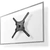 Image de Nedis support TV mural entièrement mobile - 23 - 55 " - poids d'écran maximal supporté : 30 kg - basculant - pivotant - distance minimale du mur : 67 mm - distance maximale du mur : 67 mm - 1 pivot(s)