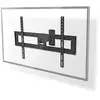 Image de Nedis support TV mural entièrement mobile - 37 - 70 " - poids d'écran maximal supporté : 35 kg - basculant - pivotant - distance minimale du mur : 79 mm - distance maximale du mur : 220 mm - 2 point(s) de pivotement