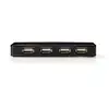 Image de Hub USB | USB A Mâle | USB-A Femelle | 7 port(s) | USB 2.0 | Adaptateur de courant / USB Power | 7x USB