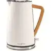 Image de Nedis Bouilloire - 1.7 l - Soft-Touch - Blanc - Pivotant à 360 degrés - Elément chauffant dissimulé - Strix Controller - Boil-dry protection