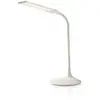 Image de Nedis lampe de bureau LED - intensité lumineuse variable - 280 lm - rechargeable - fonction tactile - blanc
