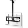 Image de Nedis support TV plafond entièrement mobile - 42 - 65 " - poids maximum d'écran supporté : 45 kg - inclinable - pivotant - distance minimum du plafond : 716 mm - distance maximum du plafond : 1160 mm