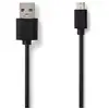 Image de Nedis CCGP60500BK50 câble USB USB 2.0 5 m USB A Micro-USB B Noir - Neuf