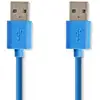 Image de Nedis CCGP61000BU20 câble USB USB 3.2 Gen 1 (3.1 Gen 1) 2 m USB A Bleu - Neuf
