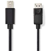 Image de Nedis CCGP37400BK30 câble DisplayPort 3 m Mini DisplayPort Noir - Neuf