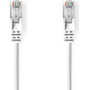 Image de Câble réseau CAT5e | SF/UTP | RJ45 mâle | RJ45 mâle | 0.50 m | Rond | PVC | Blanc | Sachet en plastique