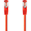Image de Nedis Câble réseau CAT6 - RJ45 mâle - RJ45 mâle - S/FTP - 15,0 m - Rond - LSZH - Rouge - Enveloppe