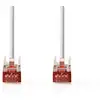Image de Nedis CCGP85221WT10 câble de réseau Blanc 1 m Cat6 S/FTP (S-STP) - Neuf