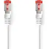 Image de Nedis Câble réseau CAT6 - RJ45 mâle - RJ45 mâle - S/FTP - 20.0 m - rond - LSZH - blanc - enveloppe