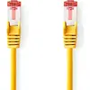 Image de Câble réseau CAT6 | RJ45 mâle | RJ45 mâle | S/FTP | 3.00 m | Rond | LSZH | Jaune | Sachet plastique