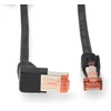 Image de Nedis Câble réseau CAT6 - RJ45 mâle - RJ45 mâle - SF/UTP - 5.00 m - rond - LSZH - noir - enveloppe