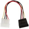Image de NEDIS Internal Power Cable - Molex Male - SATA 15-pin Female - 0.15 m - Various - Neuf