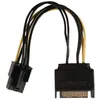Image de NEDIS Internal Power Cable - SATA 15-pin Male - PCI Express Female - 0.15 m - Various - Neuf
