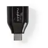 Image de Nedis CCGP60915BK changeur de genre de câble USB-C USB-A Noir - Neuf