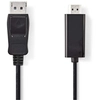 Image de Nedis CCGB37100BK20 câble vidéo et adaptateur 2 m DisplayPort HDMI Type A (Standard) Noir - Neuf