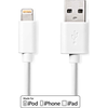 Image de Nedis Câble Lightning - USB 2.0 - Apple Lightning 8 broches - Connecteur USB-A - 480 Mbps - Nickelé - 1,00 m - Rond - PVC - Blanc - boîte