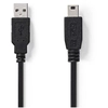 Image de Nedis CCGB60300BK20 câble USB USB 2.0 2 m USB A Noir - Neuf