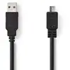 Image de Nedis CCGB60500BK30 câble USB USB 2.0 3 m USB A Micro-USB B Noir - Neuf