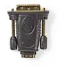 Image de Nedis CVGB34912BK changeur de genre de câble HDMI Type A (Standard) DVI-D Noir, Or - Neuf