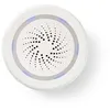 Image de Sirène Wi-fi Intelligente Alarme Ou Sonnerie 85 Db Nedis Wifisi10cwt
