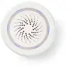 Image de Sirène à LED Wi-Fi SmartLife Alimentation Secteur 8 Sons 85dB Blanc - Neuf