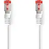 Image de Câble réseau CAT6 | RJ45 mâle | RJ45 mâle | S/FTP | 1,00 m | Rond | LSZH | Blanc | Blister