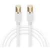 Image de Nedis Câble réseau CAT6 - RJ45 mâle - RJ45 mâle - F/UTP - 10.0 m - rond - LSZH / PVC - blanc - emballage avec fenêtre transparente