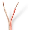 Image de Nedis CABR2500TR250 câble audio 25 m Transparent - Neuf