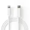 Image de Nedis CCGW39650WT10 câble Lightning 1 m Blanc - Neuf