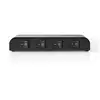 Image de Nedis Lautsprecher Control Box - 4-Port port(s) - Bornes de connexion - Impédance du haut-parleur : 4-16 Ohm - Charge maximale par canal : 200 W - Aluminium - Noir