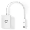 Image de Nedis CCGB64651WT02 adaptateur graphique USB 3840 x 2160 pixels Blanc - Neuf