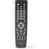 Image de Télécommande universelle | Préprogrammé | 10 appareils | Boutons mémoire / Bouton Guide TV | Infrarouge | Noir