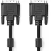 Image de Nedis CCGP32001BK30 câble DVI 3 m DVI-D Noir - Neuf