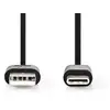 Image de Nedis CCGB60600BK30 câble USB USB 2.0 3 m USB C USB A Noir - Neuf