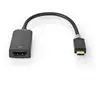 Image de Nedis CCBW64652AT02 câble vidéo et adaptateur 0,2 m USB Type-C HDMI Anthracite - Neuf