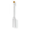 Image de Carte réseau USB | USB 3.2 Gen 1 | 1 Gbps | USB-A mâle | RJ45 femelle | 0.20 m | Rond | Plaqué or | Cuivre nu | Argent | Boîte avec fenêtre couverte