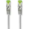 Image de Câble réseau CAT7 | S/FTP | RJ45 mâle | RJ45 mâle | 3.00 m | Snagless | Rond | LSZH | Gris | Carton avec fenêtres