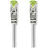 Image de Nedis Câble réseau CAT7 - S/FTP - RJ45 mâle - RJ45 mâle - 10,0 m - Snagless - Rond - LSZH - Gris - Boîte