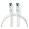 Image de Câble réseau CAT6a | S/FTP | RJ45 mâle | RJ45 mâle | 5.00 m | Snagless | Rond | Tressé / PVC | Argent | Boîte avec fenêtre couverte
