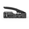 Image de Pince à sertir | CAT5 / CAT5e / CAT6 / CAT6a / CAT7 / RJ12 / RJ45 | Pince coupante | ABS / Acier | Noir