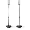 Image de Nedis SPMT2750BK support de haut-parleurs Sol Acrylonitrile-Butadiène-Styrène (ABS), Acier Noir - Neuf