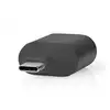 Image de Nedis CCGP64850GY changeur de genre de câble USB Type-C VGA (D-Sub) Noir - Neuf
