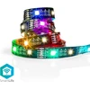 Image de NEDIS RGB LED Strip Bluetooth Länge:2m inkl.3M-Klebeband USB-Strom BTLS20RGBW