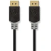 Image de Câble DisplayPort | DisplayPort mâle | DisplayPort mâle | 8K@60Hz | Plaqué or | 1,00 m | Rond | PVC | Anthracite | Boîte