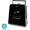 Image de Nedis SmartLife Humidificateur d'air - 110 W - Avec brume fraîche et chaude - 5.5 l - Hygromètre - Minuteur - Télécommande - Mode nuit - Noir