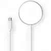 Image de Nedis Wireless Smartphone Aluminium, Blanc USB Recharge sans fil Intérieure - Neuf