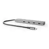 Image de Nedis UHUBU3470AT hub & concentrateur USB 3.2 Gen 2 (3.1 Gen 2) Type-C 10000 Mbit/s Anthracite - Neuf